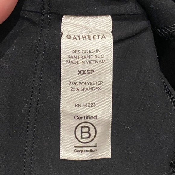 Athleta Rainier High Rise Tight, grey/black camo 16545 - Picture 15 of 16